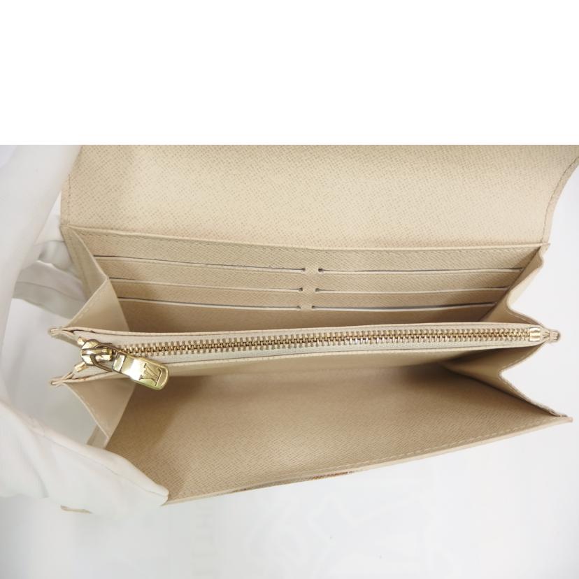 LV ルイ・ヴィトン/ポルトフォイユサラ・ダミエ/アズール/N61735//MB3***/Bランク/82