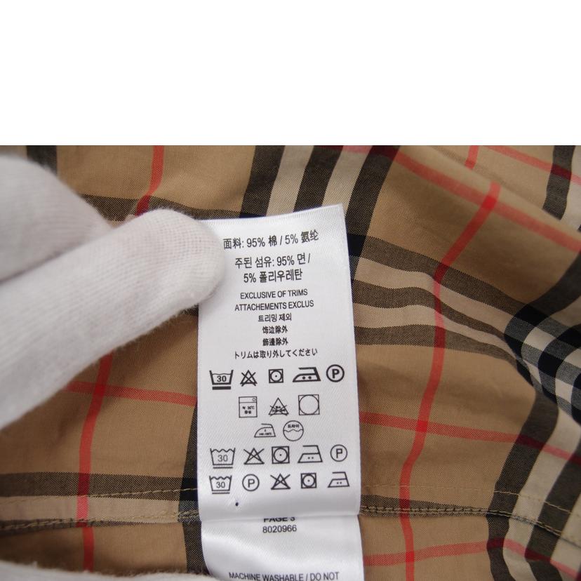 BURBERRY バーバリー/BURBERRY バーバリーチェックシャツ//Aランク/69