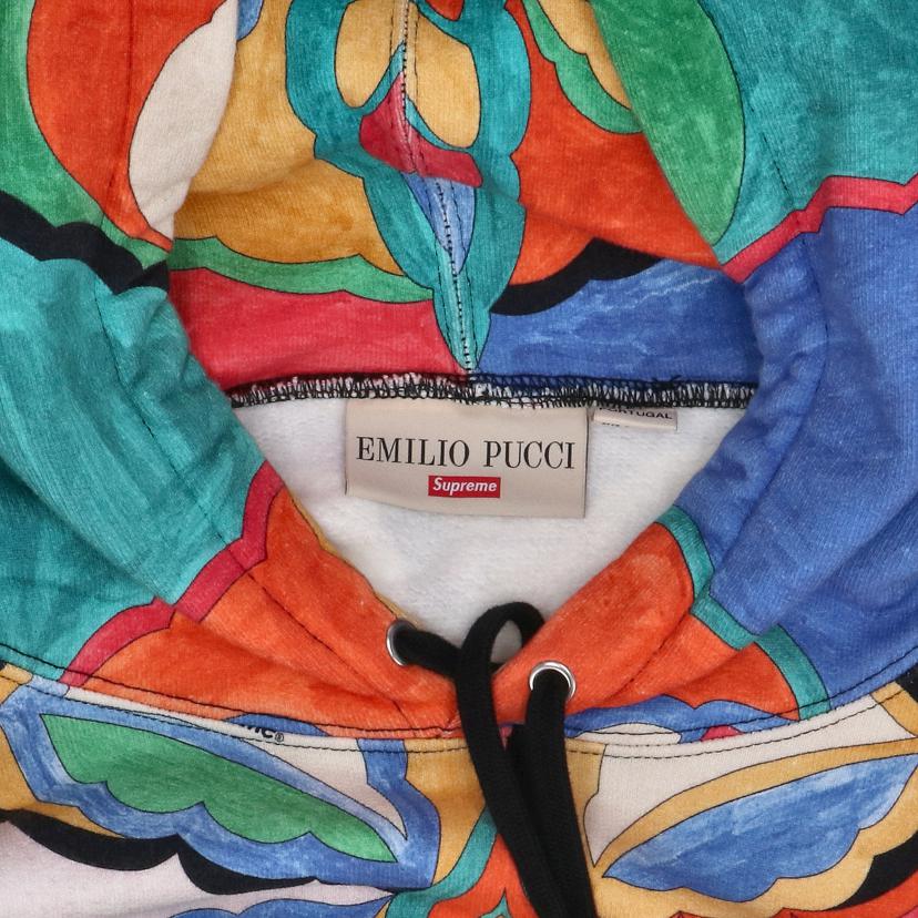 EMILIO PUCCI×Supreme エミリオプッチ×シュプリーム EMILIO PUCCI×Supreme 21SSマルチカラースウェットパーカー メンズ XL/21SSマルチカラースウエットパーカー/RN101837//Aランク/37