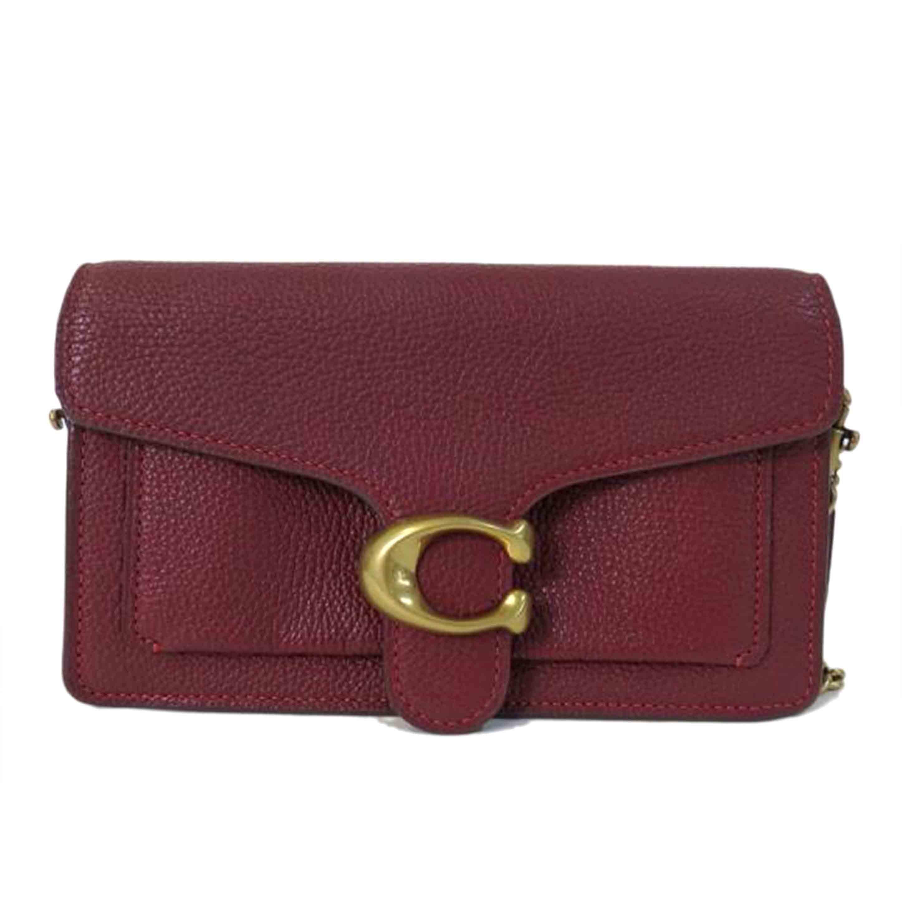 COACH コーチ/タビー/スモールチェーンショルダーバッグ/ボルドー/79370//H19**/Aランク/84
