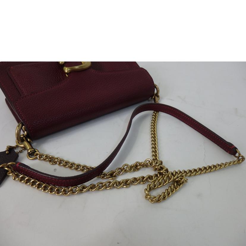 COACH コーチ/タビー/スモールチェーンショルダーバッグ/ボルドー/79370//H19**/Aランク/84