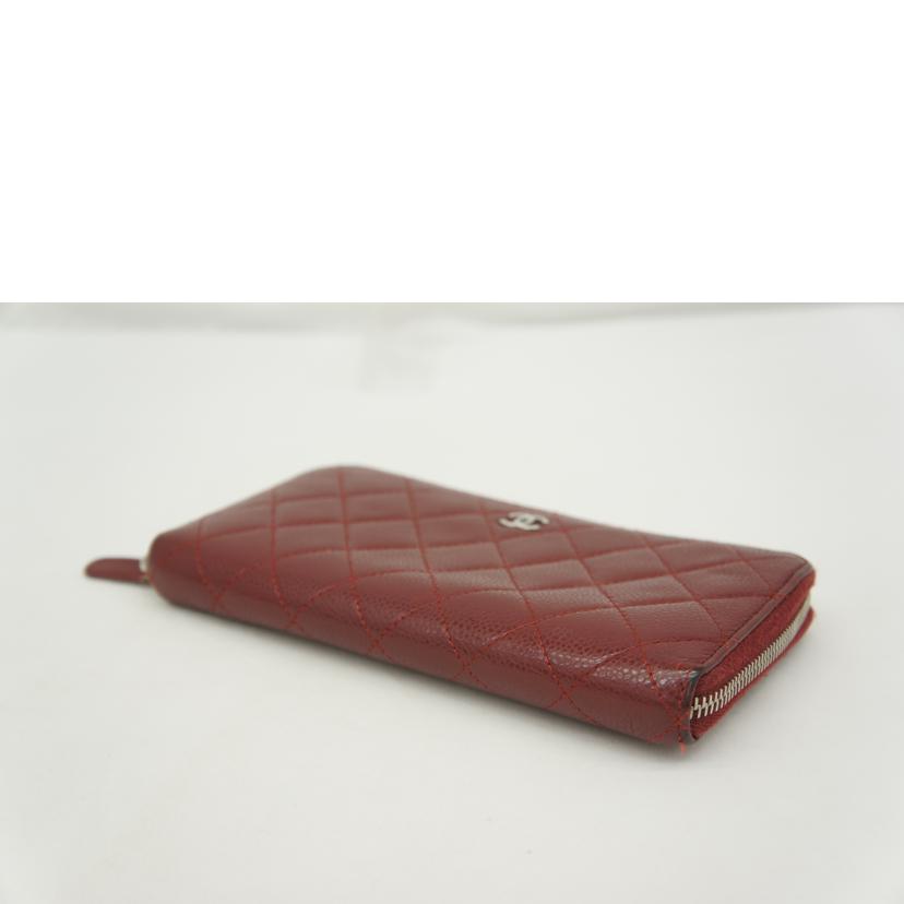 CHANEL シャネル/キャビアスキンラウンドファスナー長財布/A50097//15127369/BCランク/05