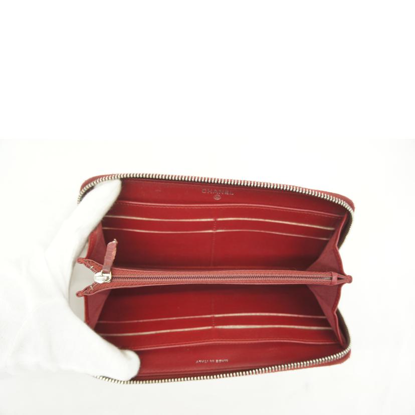 CHANEL シャネル/キャビアスキンラウンドファスナー長財布/A50097//15127369/BCランク/05