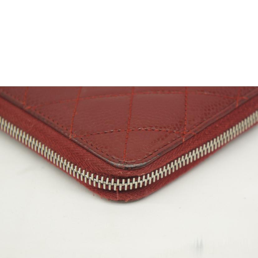 CHANEL シャネル/キャビアスキンラウンドファスナー長財布/A50097//15127369/BCランク/05