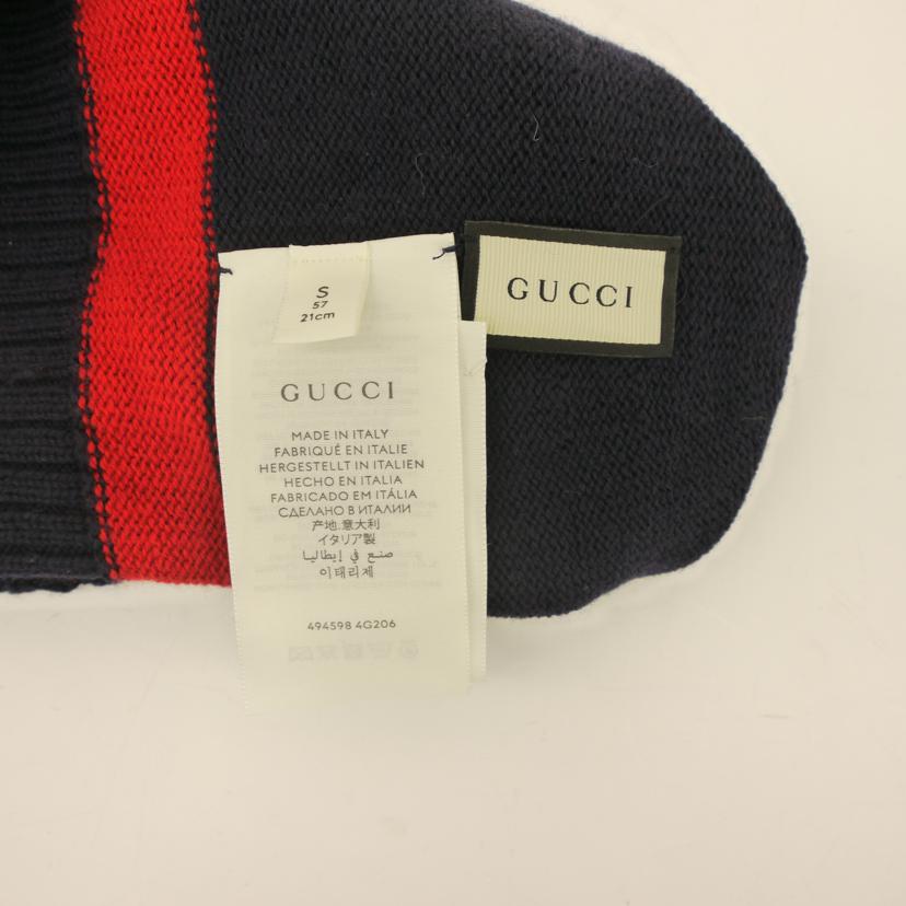 GUCCI GUCCI/ニット帽 ビーニー・NV/494598 4G206//ABランク/85