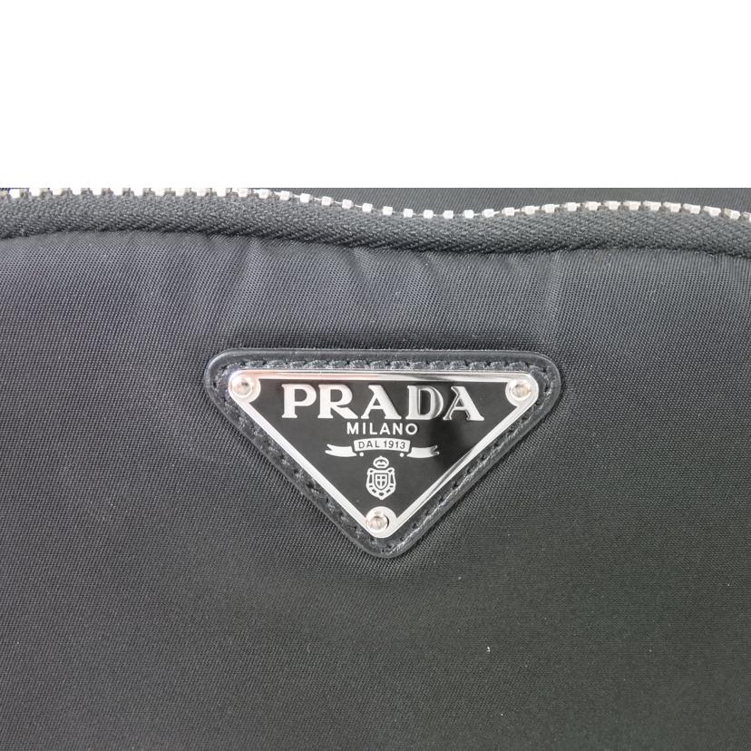 PRADA プラダ/カーゴスモールナイロン/2wayトートバッグ/赤×黒/1BG270//255/ABランク/84