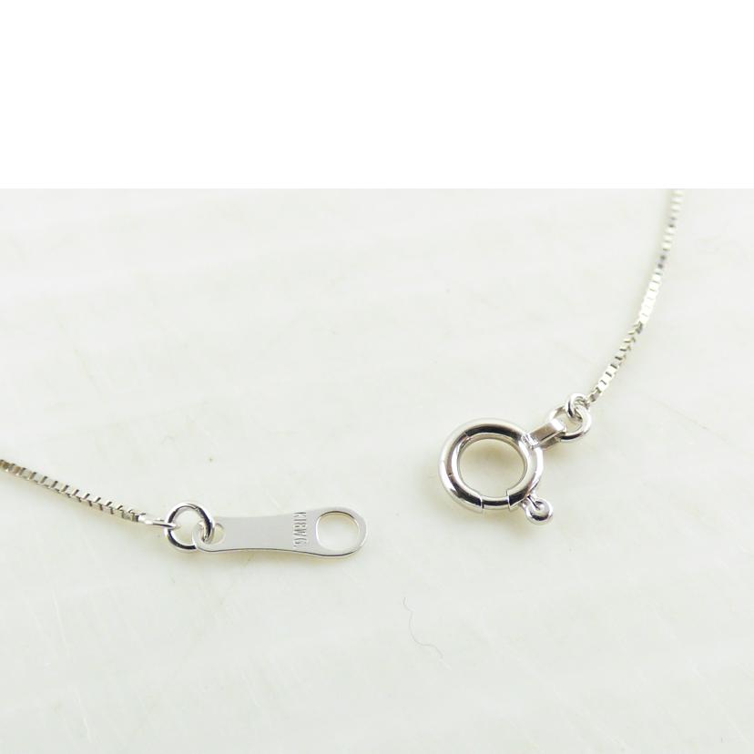 /K18WGダイヤネックレス0.50//ABランク/64