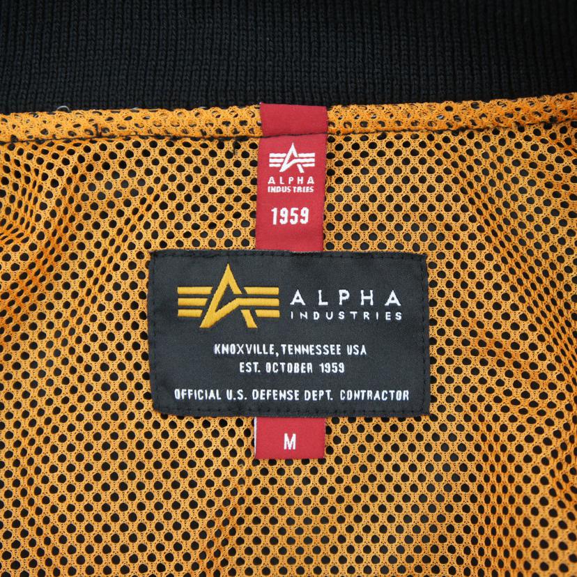 ALPHA アルファ/ALPHA フライトジャケット 黒//ABランク/75