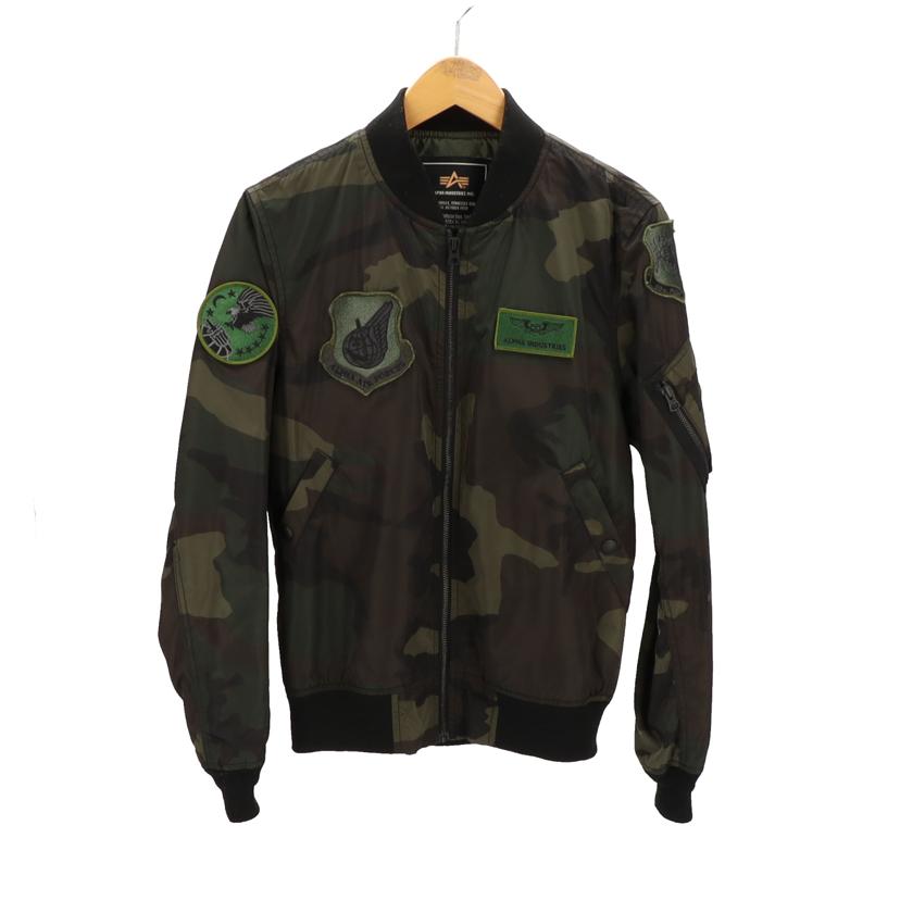 ALPHA アルファ/ALPHA フライトジャケット 迷彩//ABランク/75