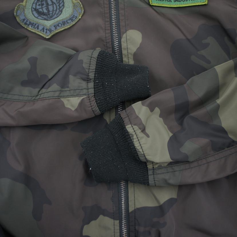 ALPHA アルファ/ALPHA フライトジャケット 迷彩//ABランク/75