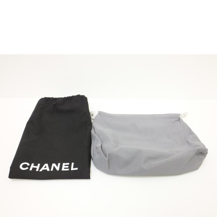 CHANEL シャネル/ココマークラムスキントート/黒×白/Gカード//127*****/Bランク/88