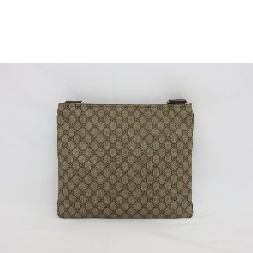 GUCCI グッチ PVC/GGスプリームショルダーバッグ/ブラウン/201446//002***/Aランク/04