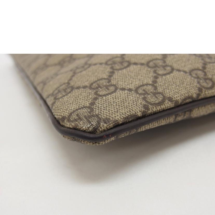 GUCCI グッチ PVC/GGスプリームショルダーバッグ/ブラウン/201446//002***/Aランク/04
