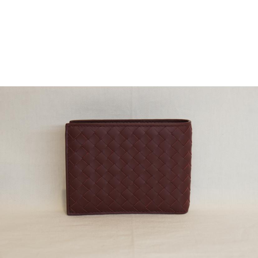 BOTTEGA VENETA ボッテガヴェネタ/イントレチャート二つ折り//SAランク/92
