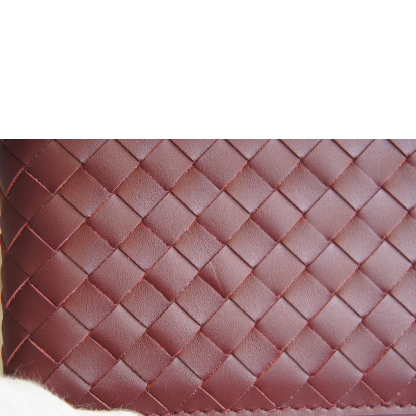 BOTTEGA VENETA ボッテガヴェネタ/イントレチャート二つ折り//SAランク/92