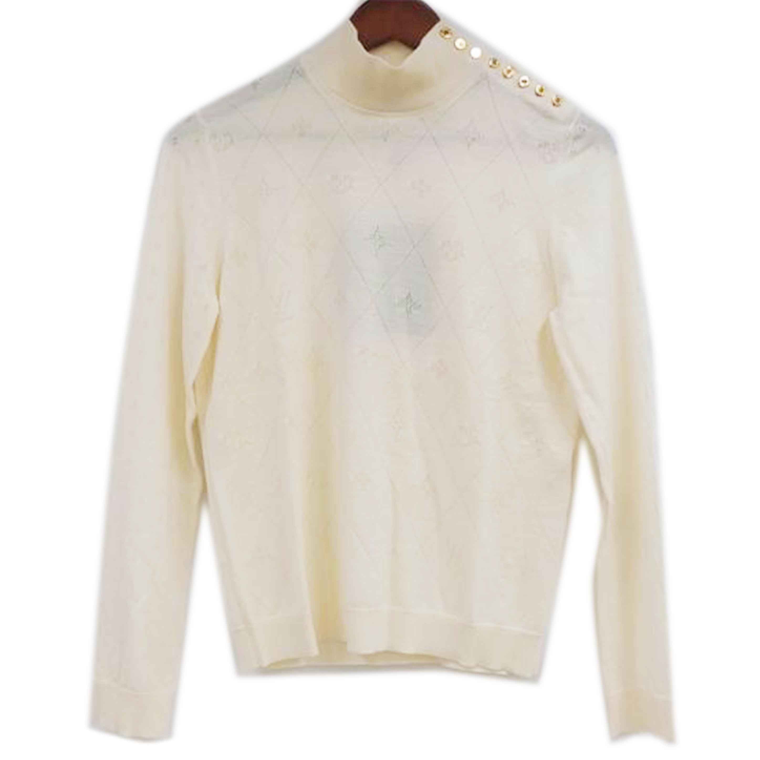 LOUIS VUITTON ルイヴィトン/LV モノグラム柄 ニット/RW062W//Aランク/82