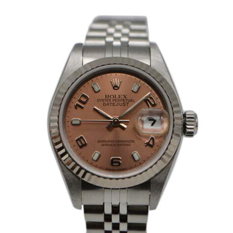 ROLEX ロレックス/デイトジャストSS×WG/ピンク文字盤/79174//F77**********/Aランク/89