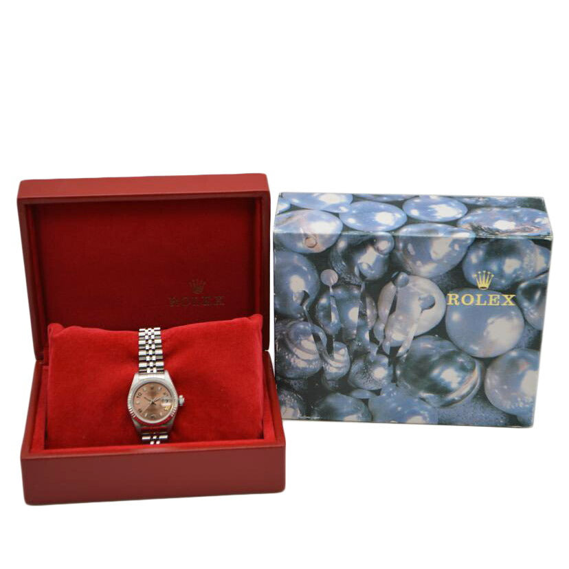 ROLEX ロレックス/デイトジャストSS×WG/ピンク文字盤/79174//F77**********/Aランク/89