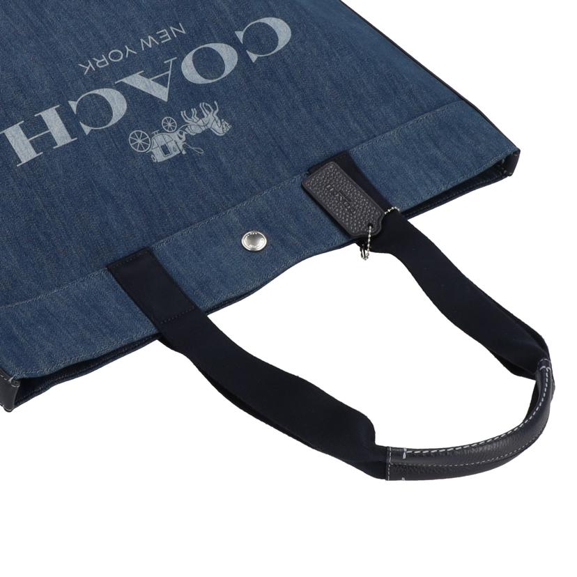 COACH コーチ/ホースアンドキャリッジデニムトートバッグ/F67415//K20**/Aランク/05