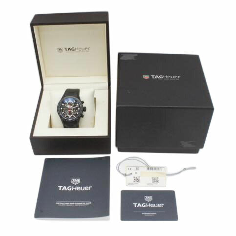 TAG Heuer タグホイヤー/カレラ キャリバーホイヤー01 クロノ/自動巻き/CAR2090//WPG7618.FT6088/ABランク/75