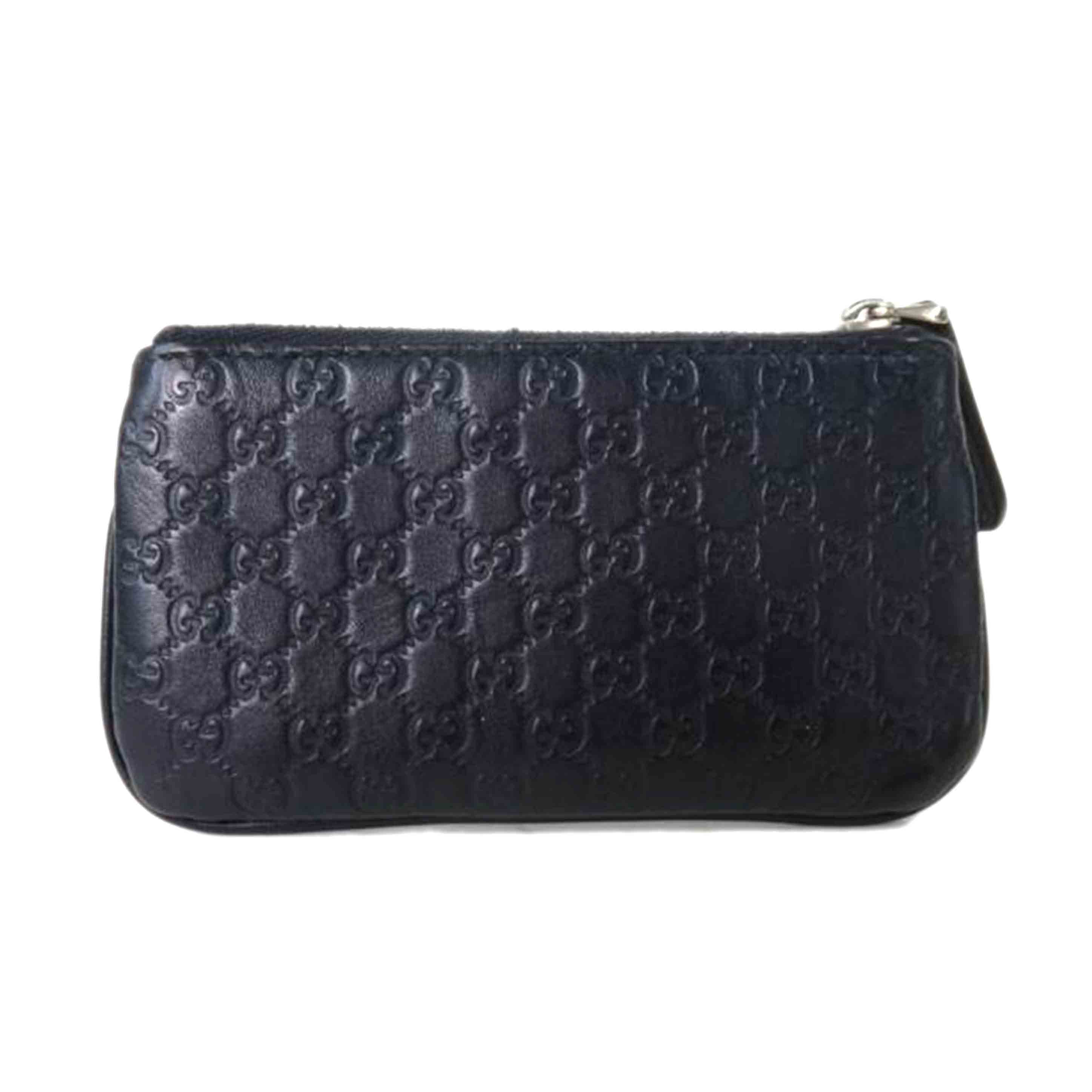 GUCCI グッチ/マイクログッチシマ/キーリング付きコインケース/544476//496***/ABランク/84