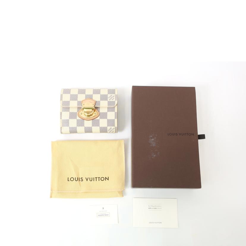 LOUIS VUITTON ルイ・ヴィトン/ポルトフォイユ・コアラ/ダミエアズール 三つ折り財布/N60013//TN4161/Aランク/65