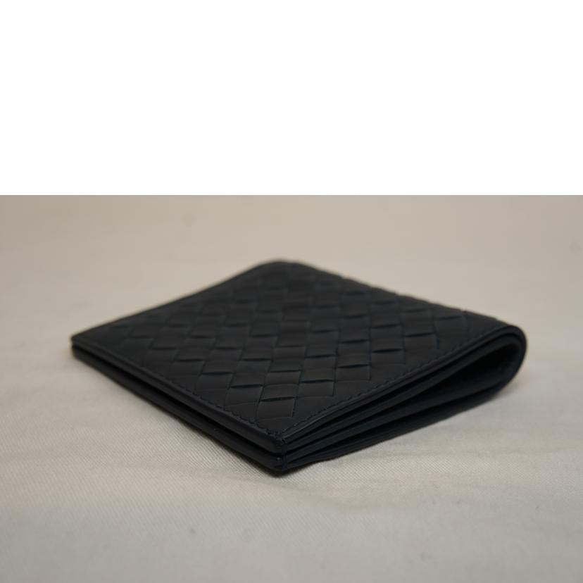 BOTTEGA VENETA ボッテガヴェネタ/イントレチャート札入ネイビー//SAランク/92