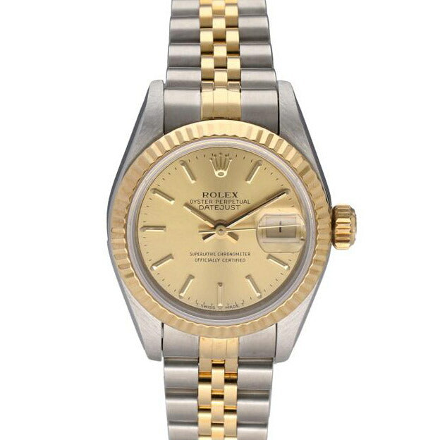 ROLEX ロレックス 1991年頃製造 美品/デイトジャスト・レディース・SS×YG/X番/69173//X73****/SAランク/75