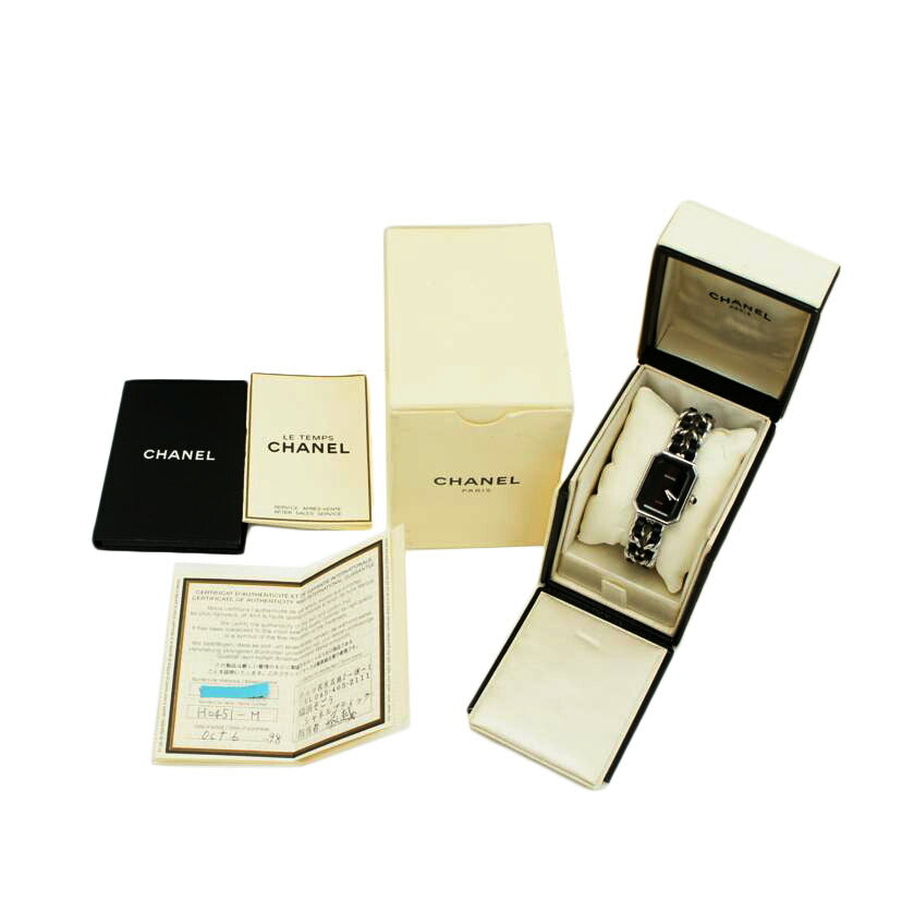 CHANEL シャネル/プルミエールM・シルバー/レディース/クオーツ/H0451//V.N******/Bランク/62