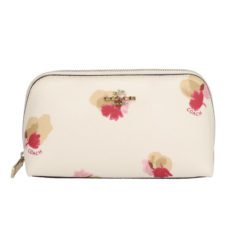 COACH コーチ/フローラルミディアムコスメポーチ/F65349//C17**/Aランク/05