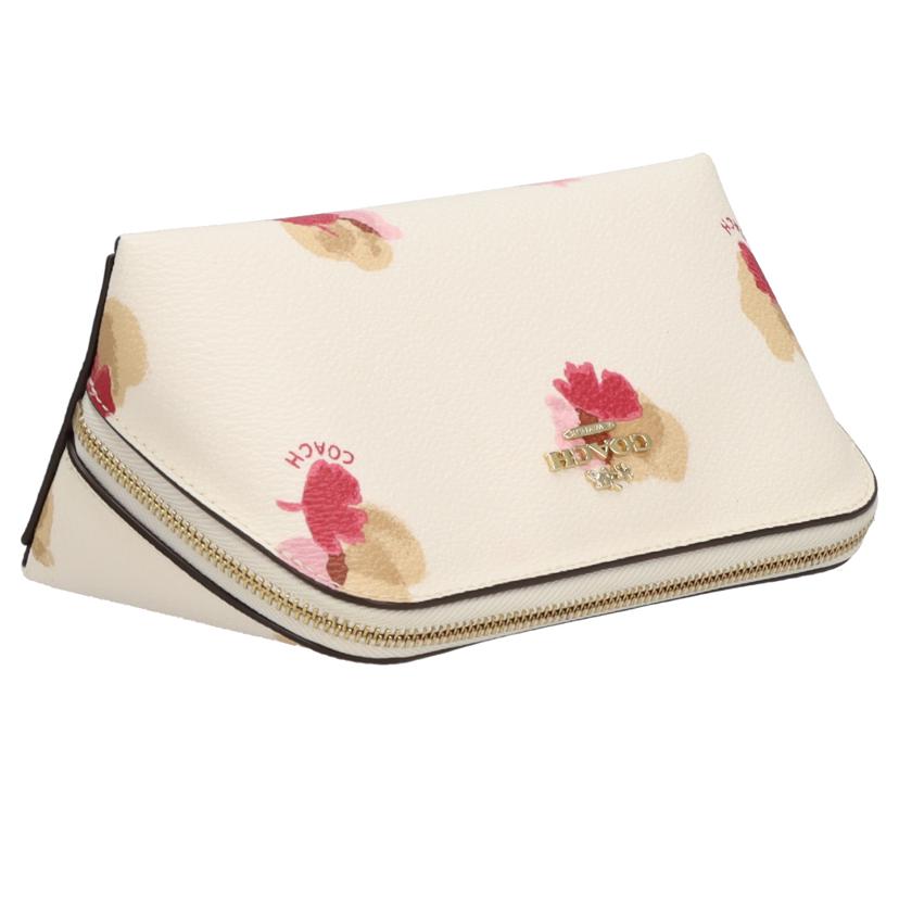 COACH コーチ/フローラルミディアムコスメポーチ/F65349//C17**/Aランク/05