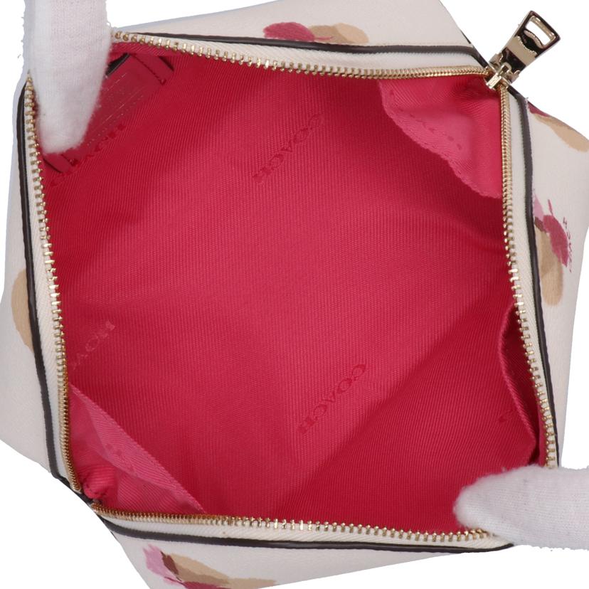 COACH コーチ/フローラルミディアムコスメポーチ/F65349//C17**/Aランク/05