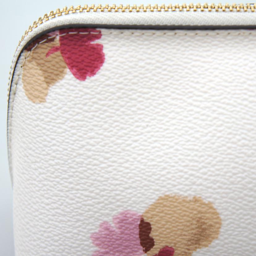 COACH コーチ/フローラルミディアムコスメポーチ/F65349//C17**/Aランク/05