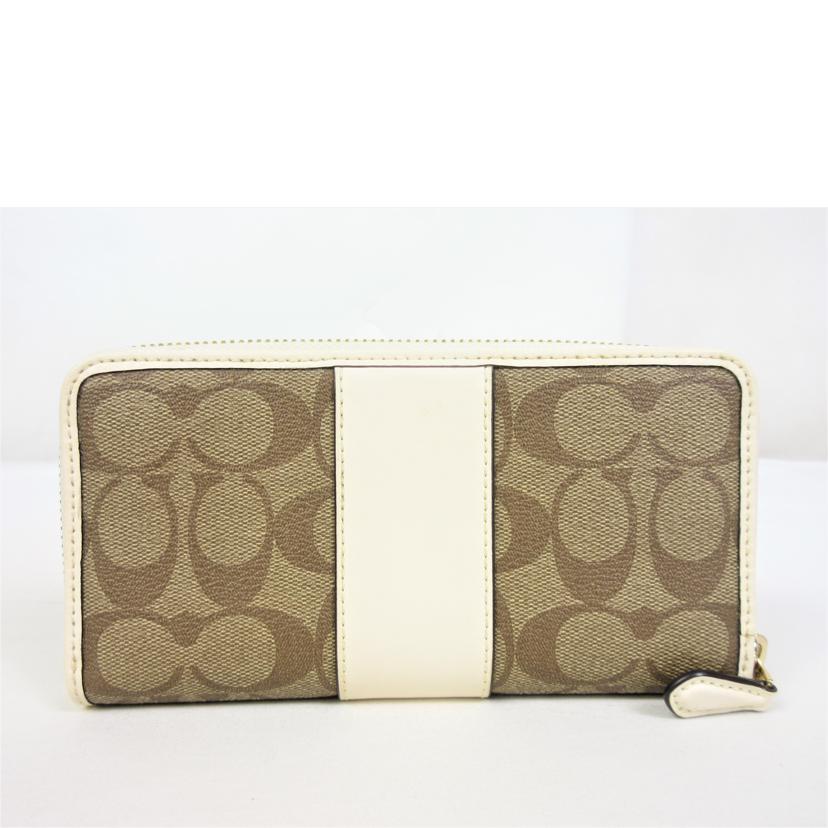 COACH コーチ/シグネチャーストライプアコーディオンジップ/F54630//F1930/ABランク/70