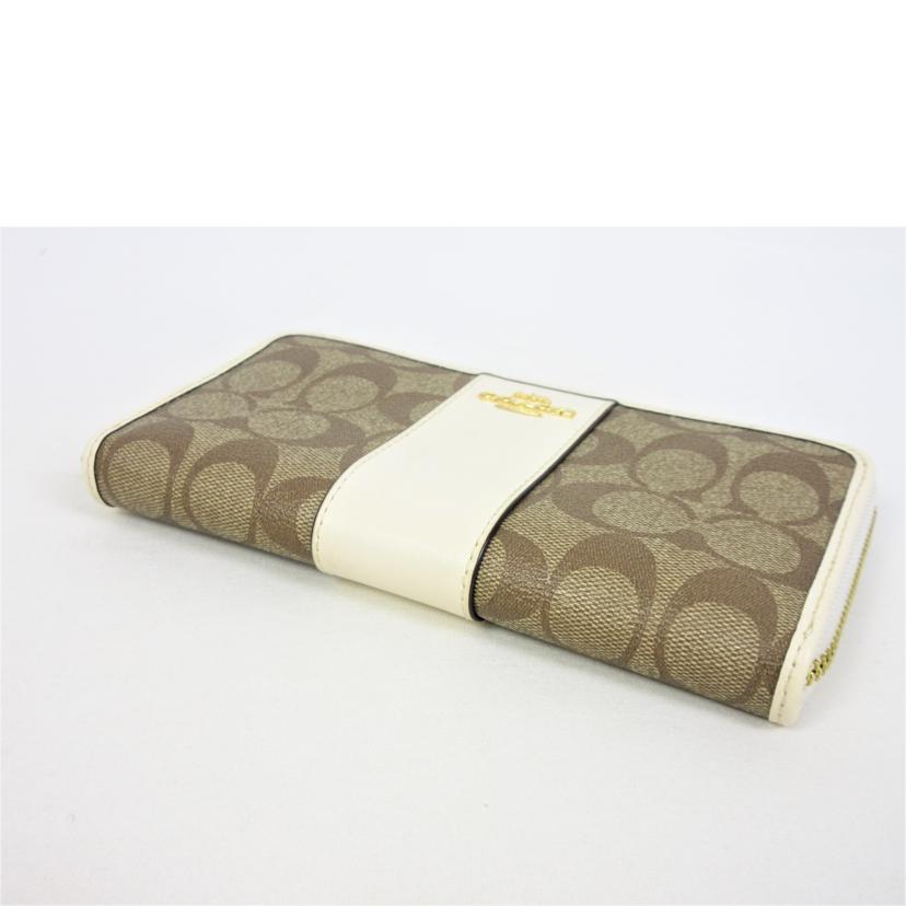 COACH コーチ/シグネチャーストライプアコーディオンジップ/F54630//F1930/ABランク/70