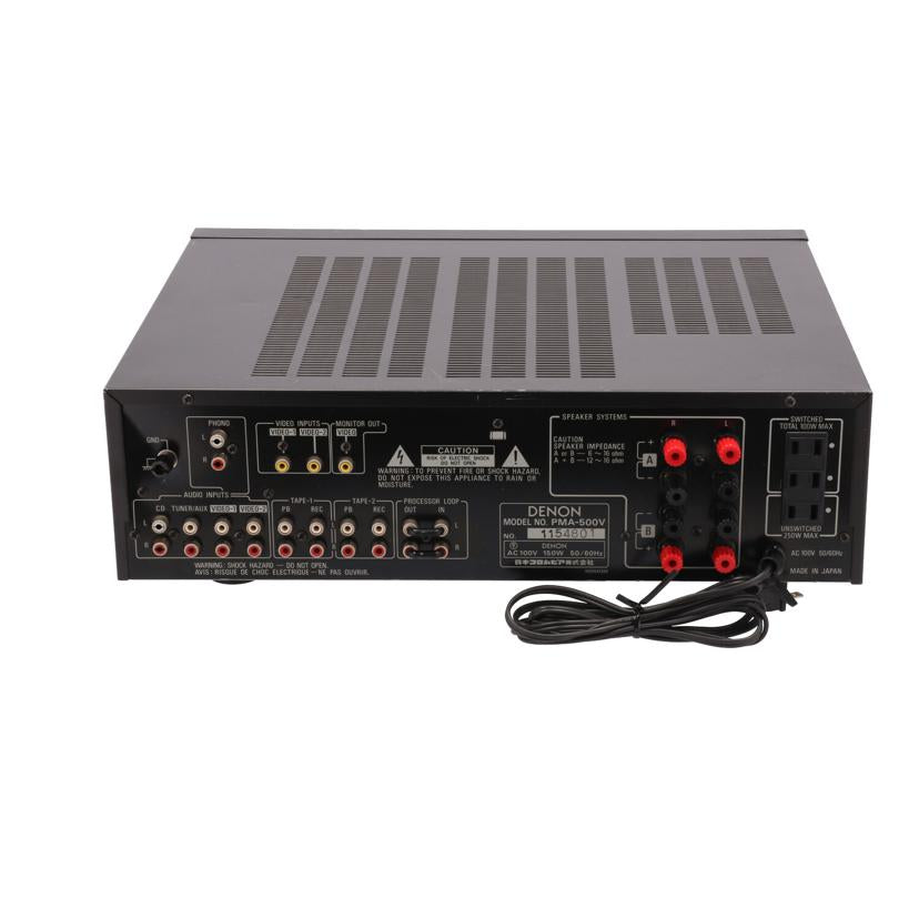 DENON デノン/プリメインアンプ/PMA-500V//Bランク/05