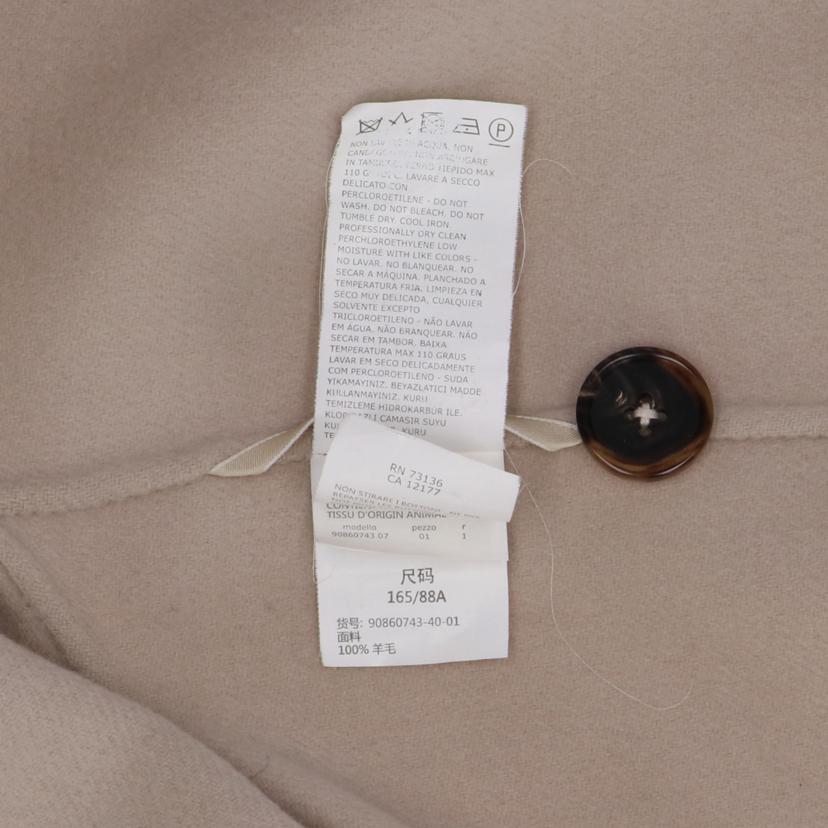 Max Mara マックスマーラ/テーラーウールコート//Bランク/75