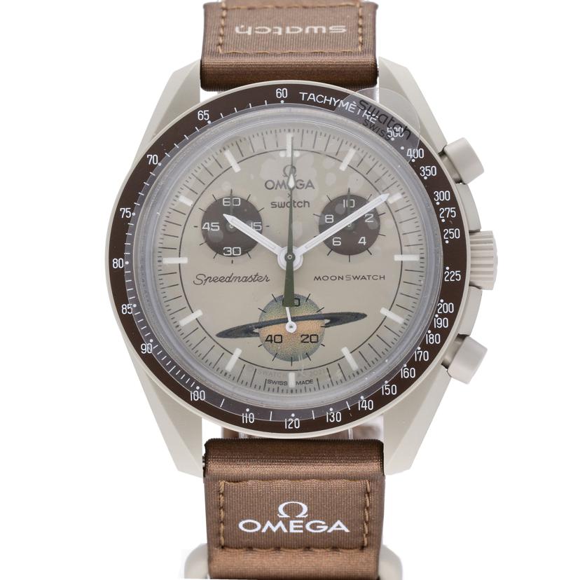 OMEGA×swatch オメガ×スウォッチ/ムーンスウォッチ/MISSION TO SATURN/クオーツ/SO33T100//SAランク/75