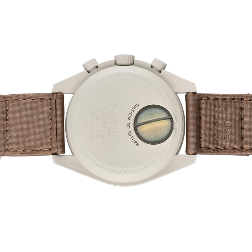 OMEGA×swatch オメガ×スウォッチ/ムーンスウォッチ/MISSION TO SATURN/クオーツ/SO33T100//SAランク/75