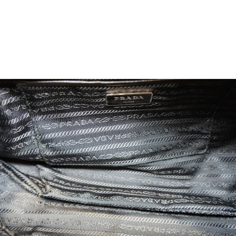 PRADA プラダ/チェーンナイロントート//58/***/ABランク/92