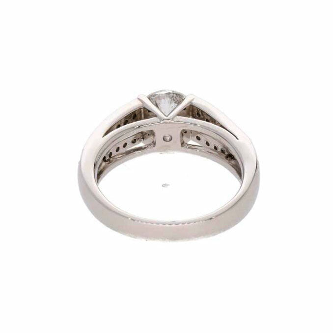 /◎ PT900ダイヤリング1.15/0.15ct//Aランク/75