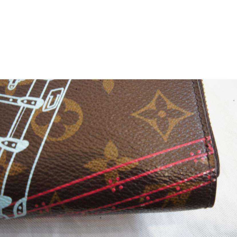 LV ルイヴィトン/ジッピーウォレット/ポートフォリオ/トランクケース柄/M58507//CA4***/Aランク/92