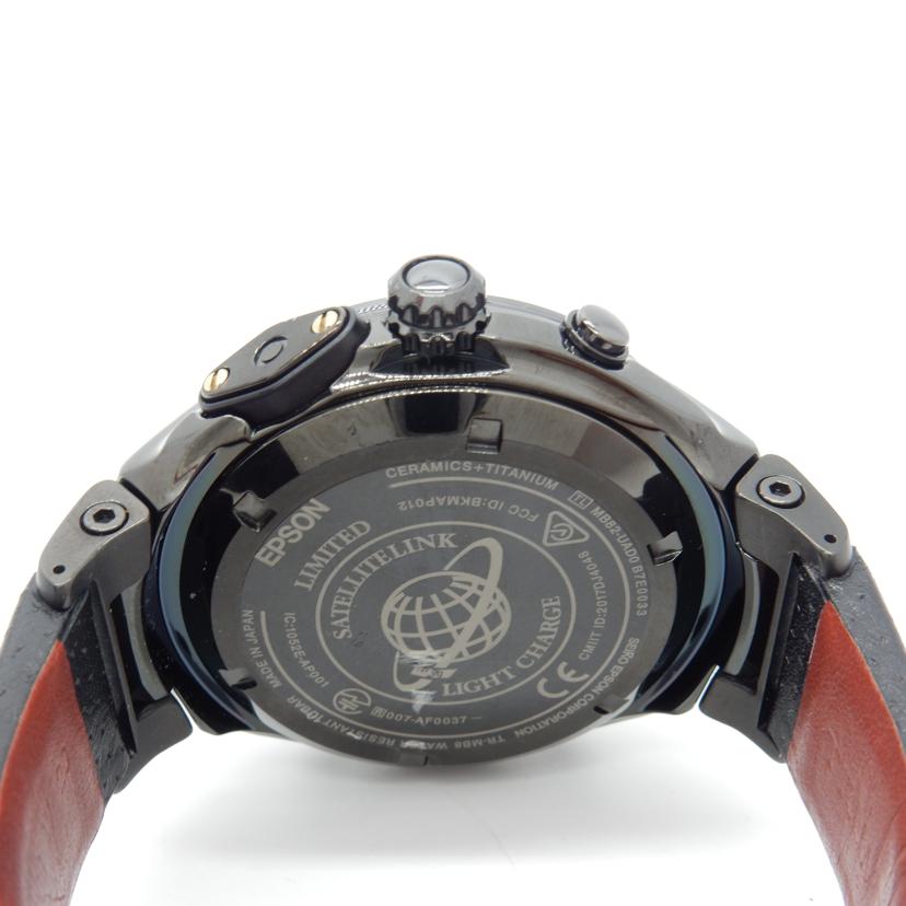 EPSON エプソン/トゥルーム/ソーラー/GPS電波時計/TR-MB8006//B7E0033/ABランク/02