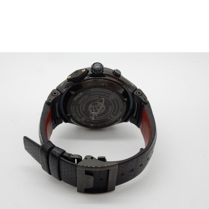 EPSON エプソン/トゥルーム/ソーラー/GPS電波時計/TR-MB8006//B7E0033/ABランク/02