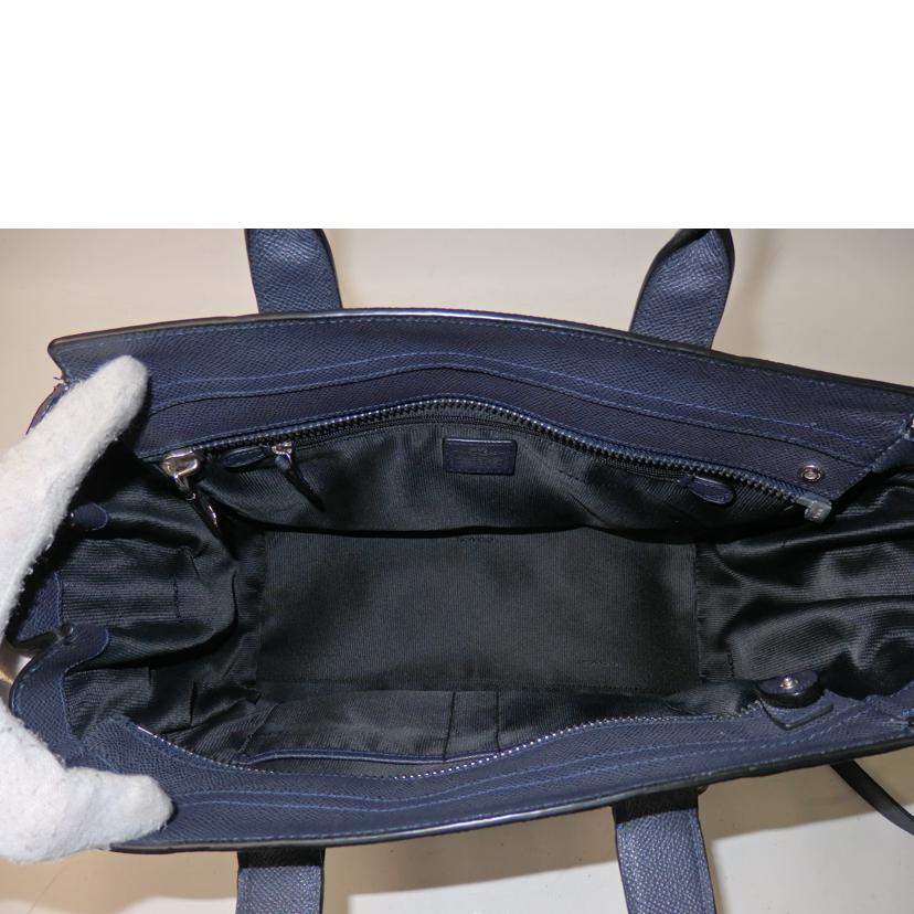 COACH コーチ/スワッガーキャリーオール2wayバッグ/ダークネイビー×ブルー/34558//L1493/Aランク/84