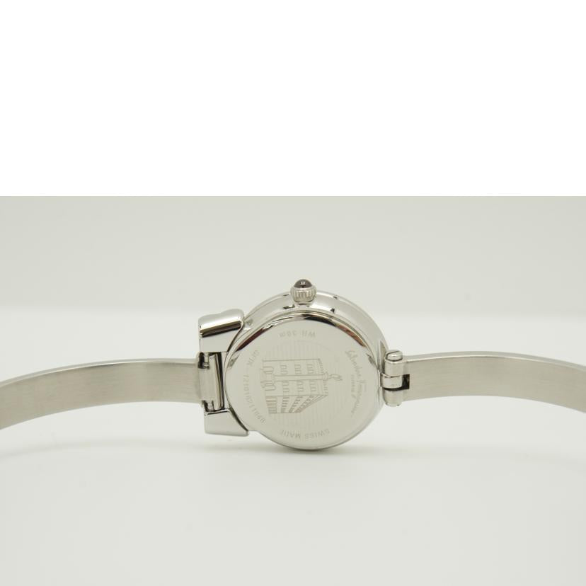 Ferragamo フェラガモ/ガンチーニ バングルウォッチ/レディースクォーツ/SFIK 01020//121916211848/Aランク/75