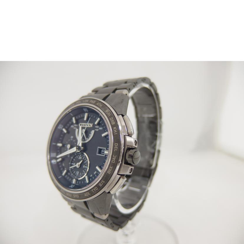 CITIZEN シチズン/アテッサ・ダブルダイレクトフライト/電波ソーラー/AT9025-55E//431000150/ABランク/82