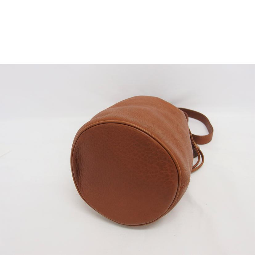 COACH コーチ オールレザー 肩掛け/巾着ショルダーバッグ/ブラウン/4905//H5M/ABランク/04