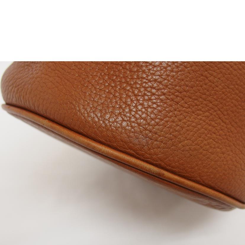 COACH コーチ オールレザー 肩掛け/巾着ショルダーバッグ/ブラウン/4905//H5M/ABランク/04