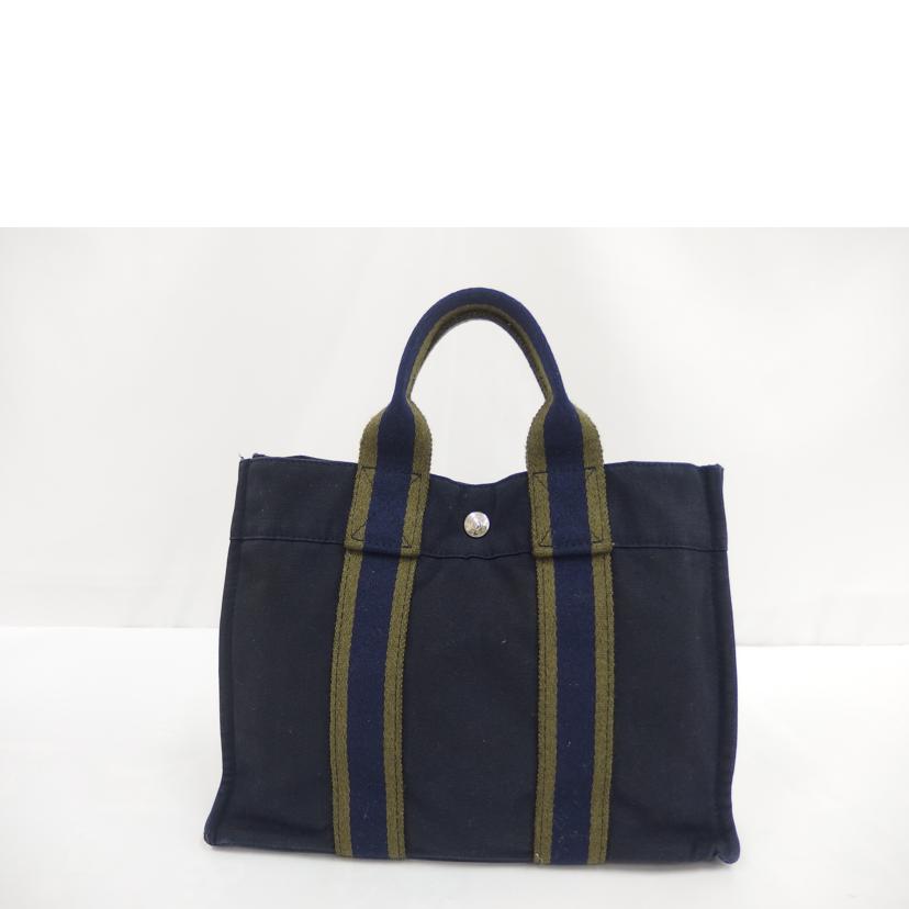HERMES エルメス/フールトゥPM/ネイビー//Bランク/82